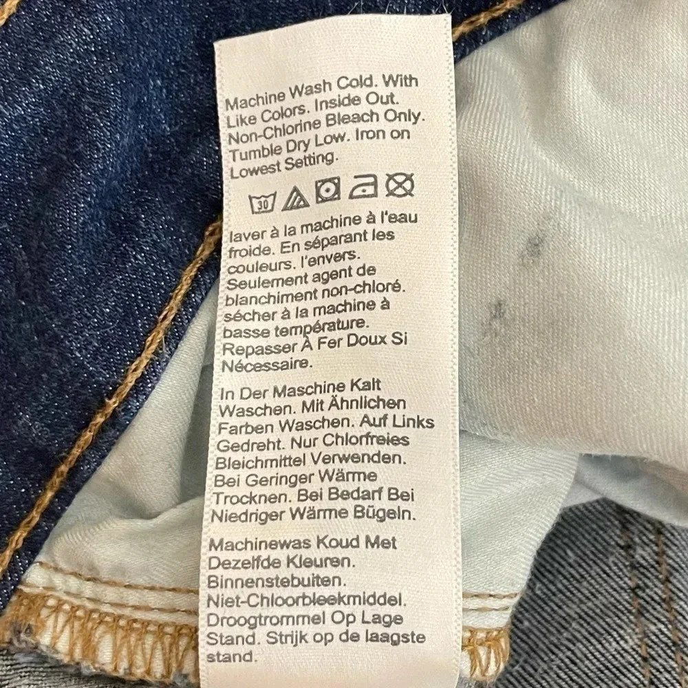 Madewell Curvy High Rise Skinny Jeans Plus Size 22 Magic Pockets Denim - Picture 10 of 11